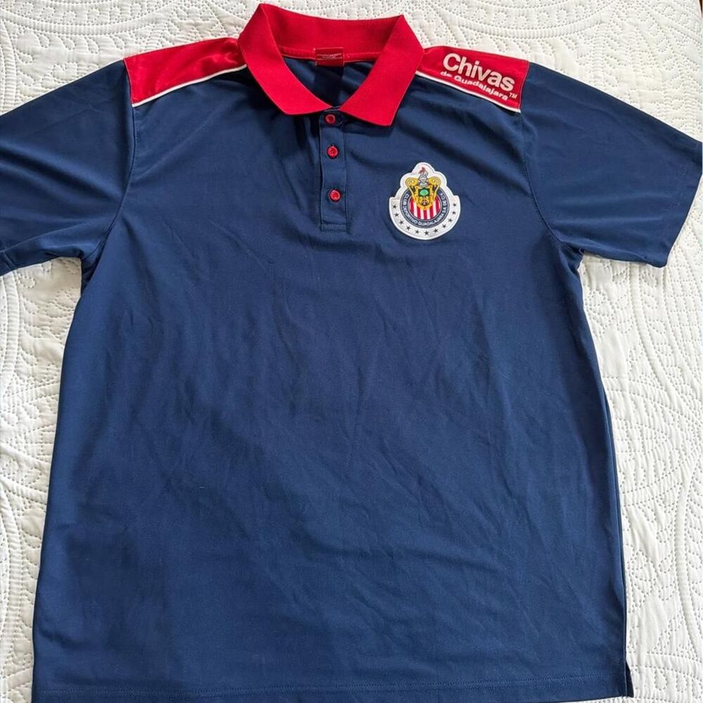 Puma Men's Navy and Blue Jersey